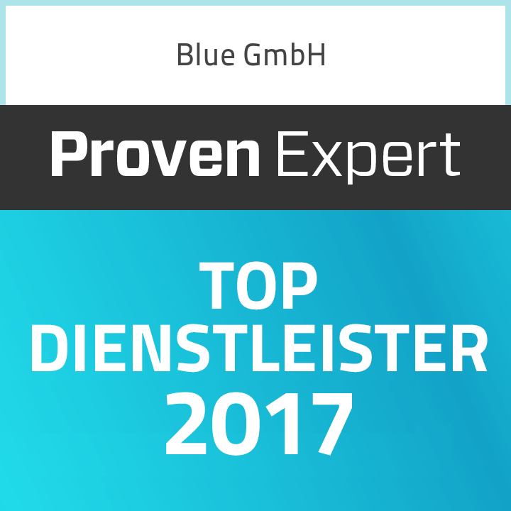 ProvenExpert TOP-Dienstleister 2017